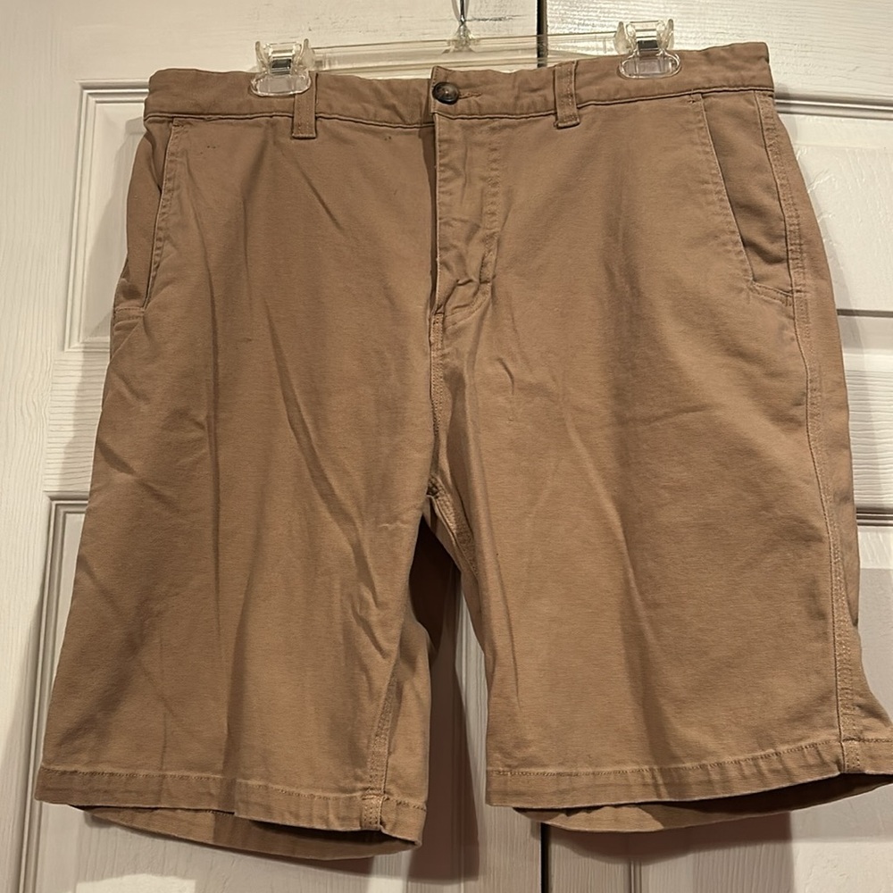 North River -34x10 - Casual Tan Duck Cloth Shorts
